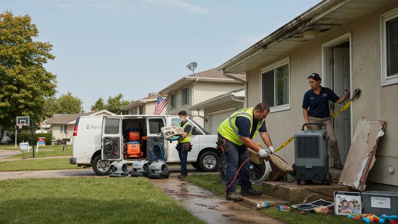 Water Damage Restoration in Park River, ND near me